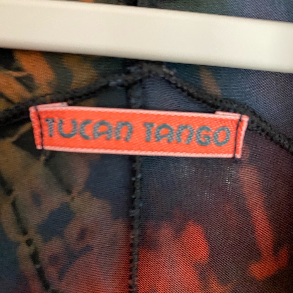 Tucantango Cascading Open Front Tie-Dye Tunic - image 3